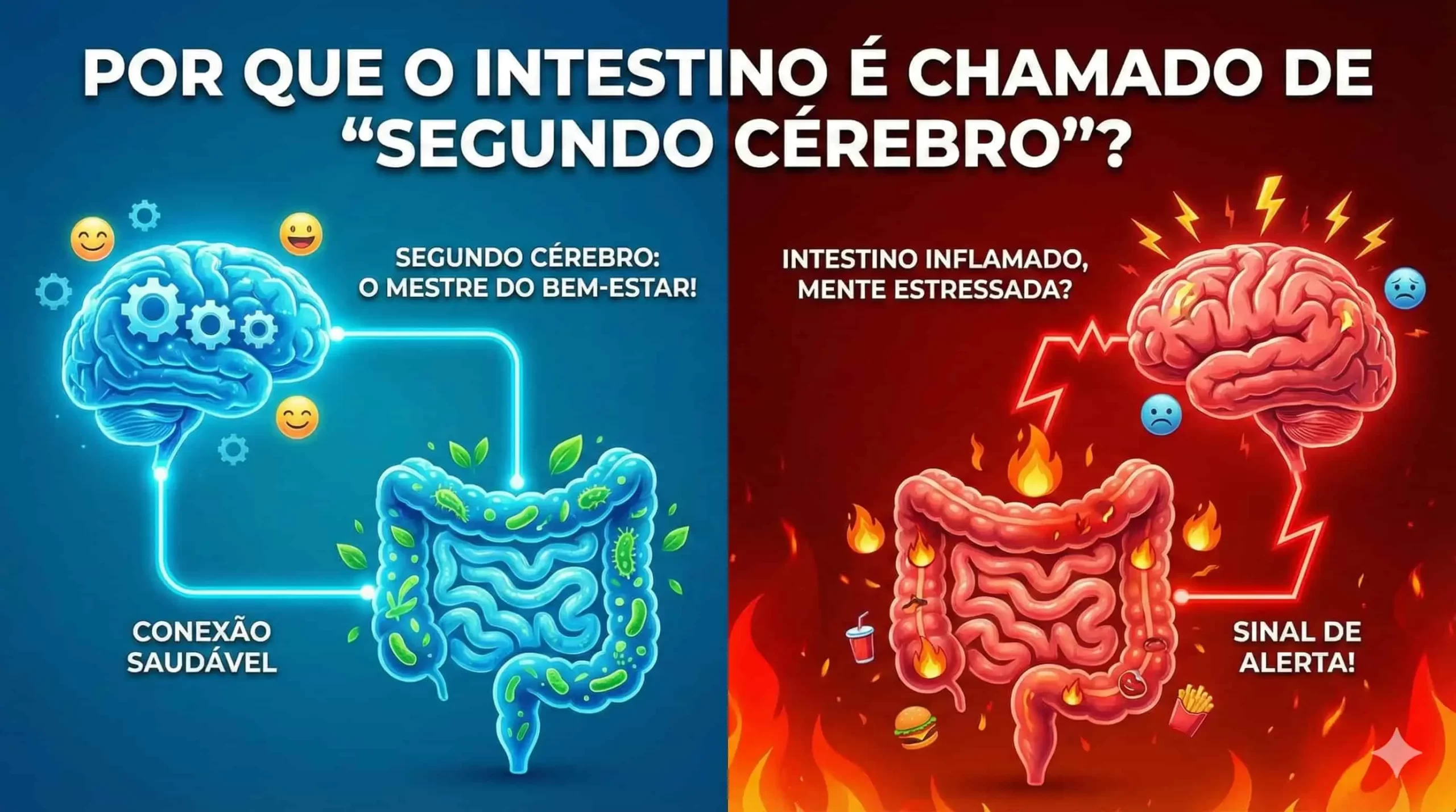 Por que o seu intestino é, na verdade, quem manda em você?